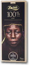 Zaini Dark Chocolate 100% Cocoa "The New Women of Cocoa" 75g Chocolate