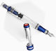 Twsbi Diamond Πένα Καλλιγραφίας Broad Μπλε με Μπλε Μελάνι