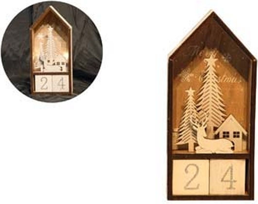 MSA Адвент Календар 25.5x12x5.5см MSA Адвент Календар 25.5x12x5.5см