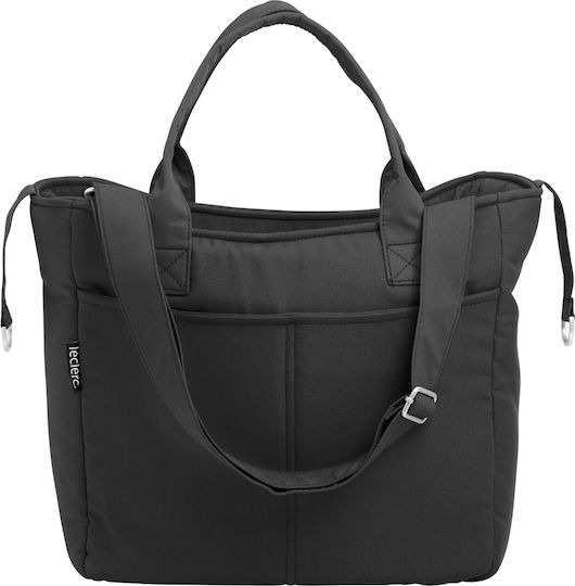 Leclerc Baby Shoulder/Hand Diaper Bag Black 41x15x33cm.