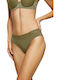 Women's Slip with Lace Olive