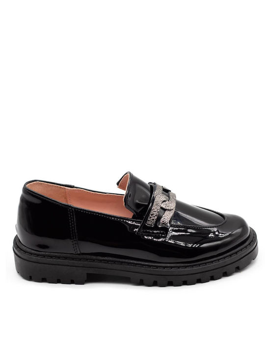 Aby Girls Moccasins Black