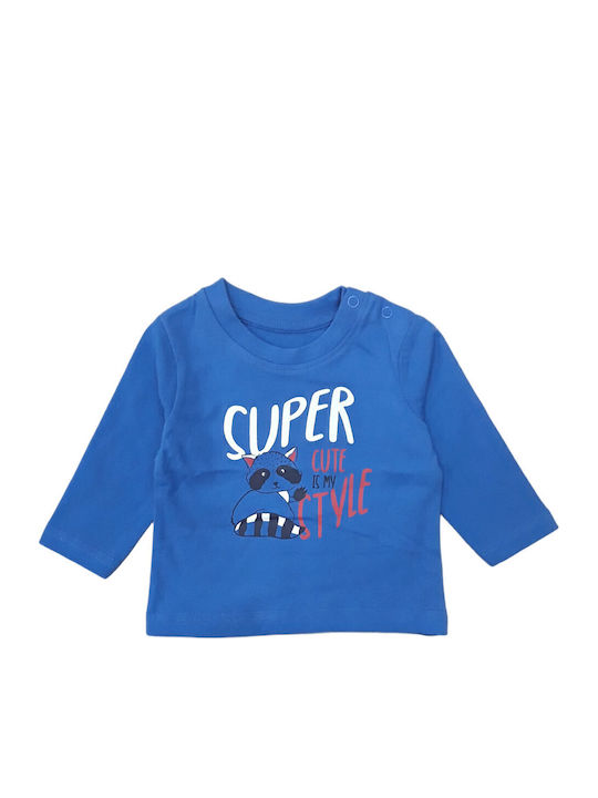 Kids' Shirt Long Sleeve Blue Cute Is My Style