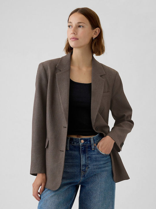 GAP Women's Blazer Brown 538463001