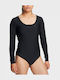 Frauen Bodysuit Schwarz