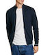 Andre' Men's Knitted Cardigan Blue