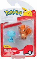 Jazwares Jucărie Miniaturală Pokemon Wooper & Vulpix Pentru 4+ Ani