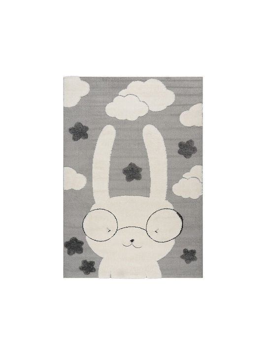 Beauty Home Art 9557 Kids Rug Gri 133x190cm Thickness 20mm