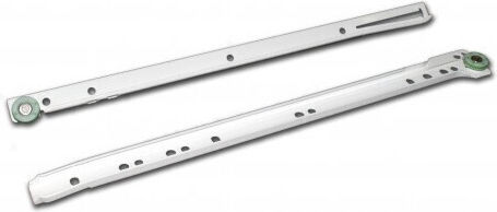 Drm 400mm White Drawer Slides 38861