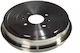 Brake Drum Fiat Strada Pick-up 178e Brembo 14712720