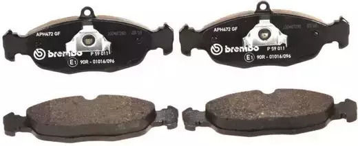Plăcuțe de frână Daewoo Cielo Kletn Brembo P59011