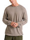 Long Sleeve Sweater Cigar Mel