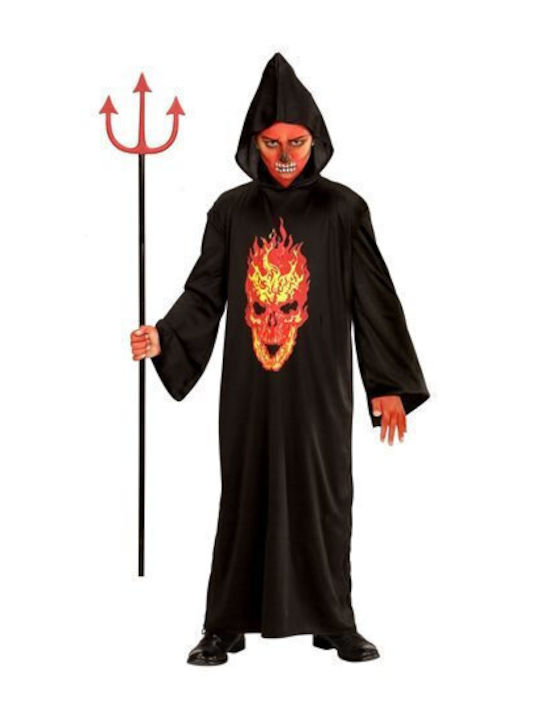 Kids Carnival Costume Skeleton Devil