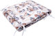 Viopros Crib Bumpers Classic Inside Ciel 40x165cm