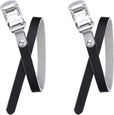 Brn Λουρια Δερματινα Ζευγος Καλουπιεδες Toe-straps Μαυρα Ci11n