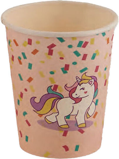 TnS Glas für Party 10Stück Einhorn