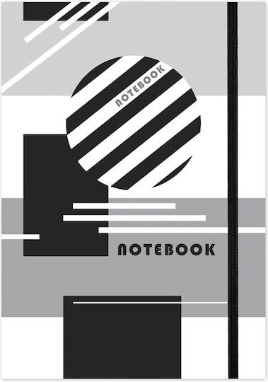 adBook Structural Тетрадка 96 Листа A5 с Бели Страници Бял