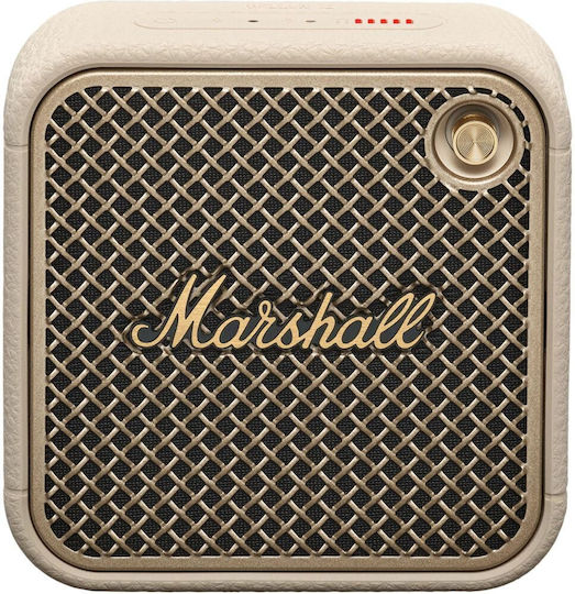 Marshall Willen II Αδιάβροχο Ηχείο Bluetooth 10W με Διάρκεια Μπαταρίας έως 17 ώρες Μπεζ