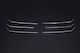 Set 5 Stainless Steel Ornaments Central Grille Vw Crafter 2014 2017