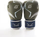 Elion Boxing Gloves made of Synthetic Leather for Match Green
