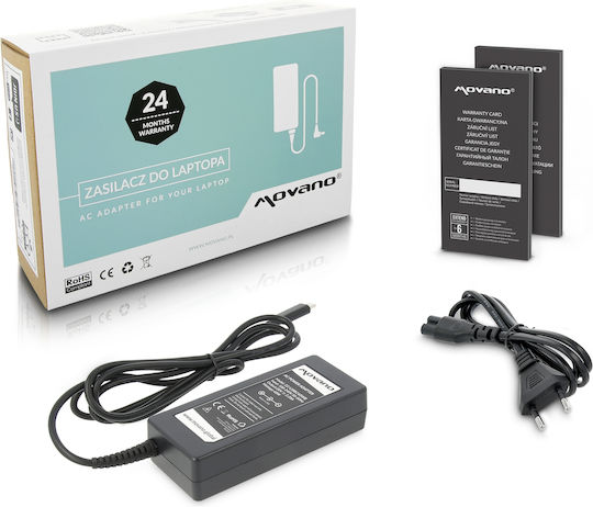 Movano 45w Usb Type-c Usb-c Power Supply Black