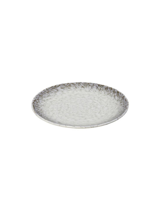 Espiel Canvas Plate Shallow made of Porcelain G...