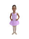 Ärmelloser Kinder-Tutu-Body Sterne 1106 Grad Ballett Lavendel