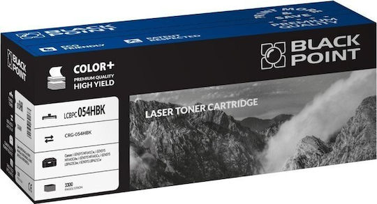 Тонер касета Black Point Lcbpc054hbk черна заместител Crg-054hbk Blc054hbkbw