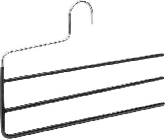 Schrankbügel für Hosen Metallisch Schwarz 1Stück