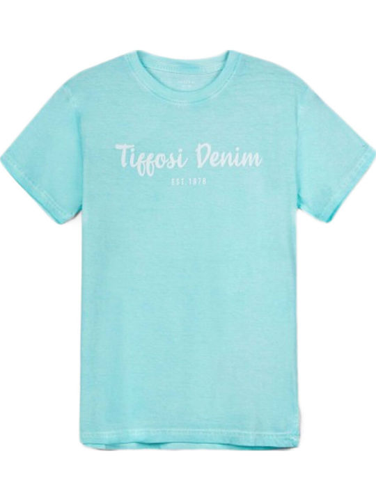 Tiffosi Kids' T-shirt Light Blue