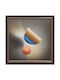Small Frame Black Frame & Glass 3D Shapes Abstract 35x35cm 20pcs 16-50001