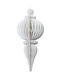 Hanging Decorative Hanging Ornament Paper White 34x80cm