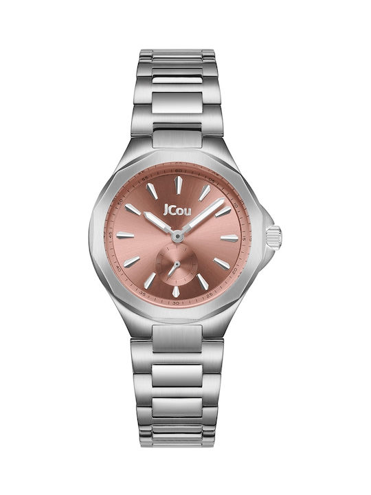 Jcou Women's Watch 32mm Battery with Silver Sta...