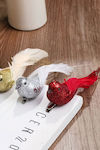 Due esse Christmas Figure Little bird Red Lengt...