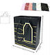 Papier Tasche für Geschenke Gold 23x10x18cm.