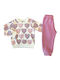 Kinder Sweatpants Set - Jogginganzug White-pink 2Stück
