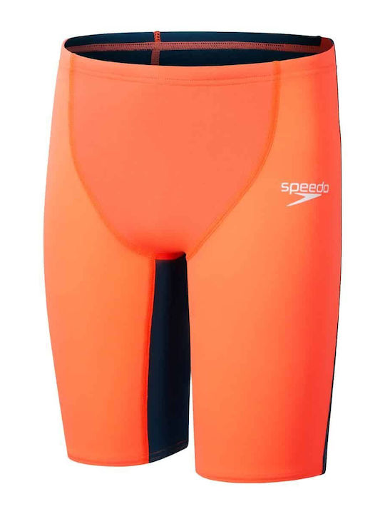 Speedo Детски Бански Заглушител Siren Red, Dark Teal, Orange