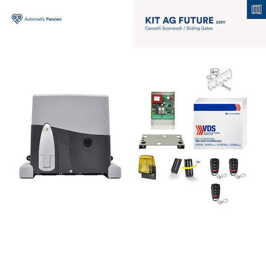 Mecanism pentru Ușă de Garaj Glisantă 1600kg Vds Ag-future1600-oil-kit-3 Vds