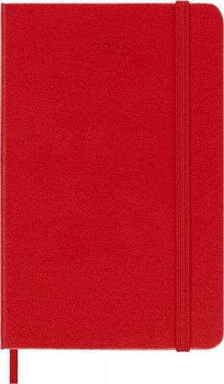 Moleskine Notizbuch Geregelt Rot