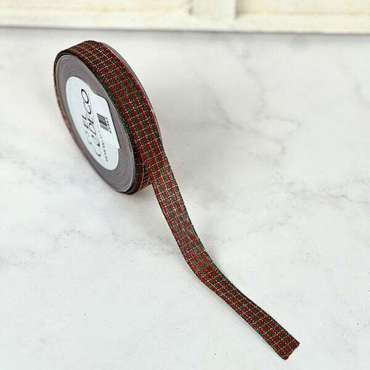Kappa Decor Christmas Ribbon Red 1800x1.3cm 1pc