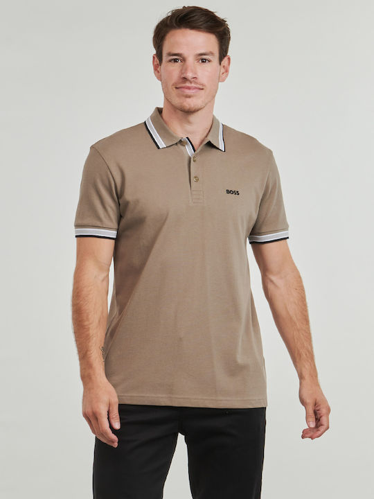 Boss Paddy Polo Μπλούζα Κοντομάνικη Χακί