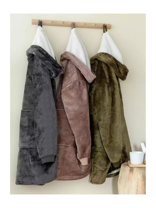 Palamaiki Huhu Κουβέρτα Fleece με Μανίκια 90x10...