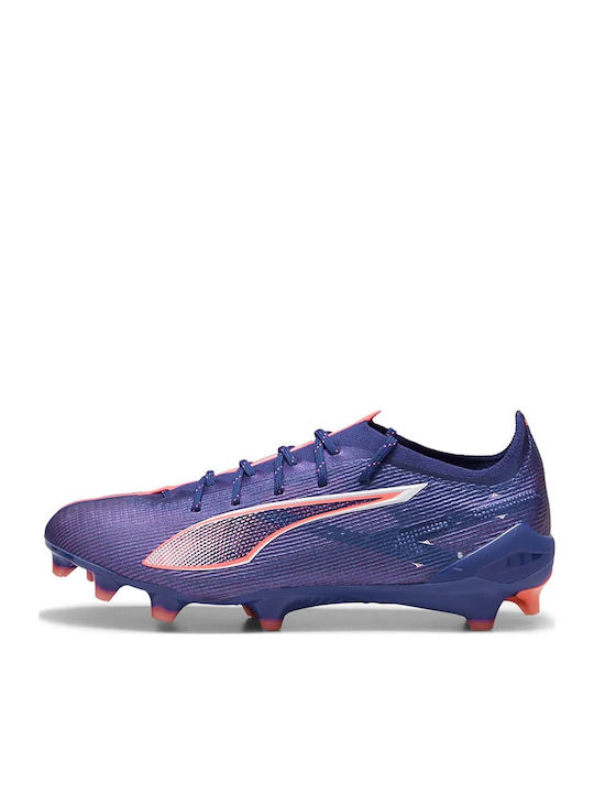 PUMA Ultra 5 Ultimate Ποδοσφαιρικά Παπούτσια με Τάπες FG Μπλε