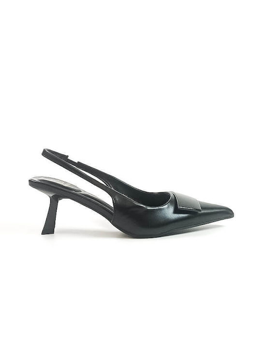 Givana Black Heels