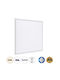GloboStar Square Recessed LED Panel 48W with Natural White Light 4500K 60x60cm