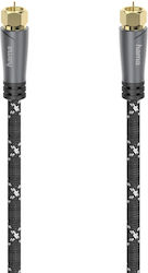 Коаксиален кабел Hama 205077 1.5 метра черен