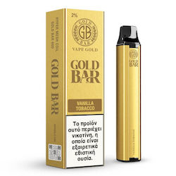 Gold Bar Vanilla Tobacco 20mg 2ml Γκρι