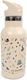 Filibabba Stainless Steel Kids Water Bottle Thermos with Straw Multicolour 350ml