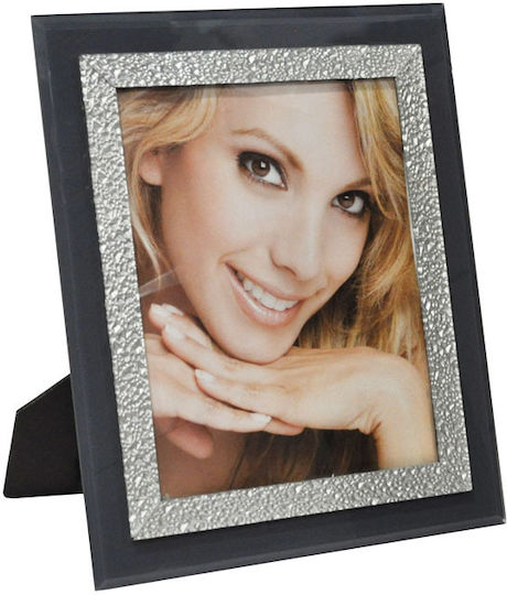 Sinialo Fotorahmen Glas mit grauem Rahmen
