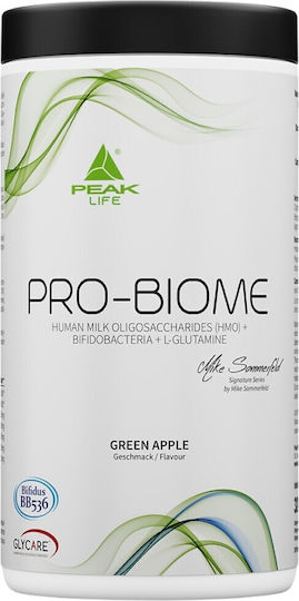 Peak Nutrition Pro-biome L-glutamină & Enzime 320 Grame Măr Verde